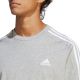 12. Adidas Essentials Single Jersey 3-Stripes M IC9337