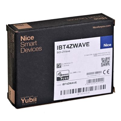 5. Nice BiDi Z-Wave Smart Button (FGT4B-001 IBT4ZWAVE 868.4 Mhz)