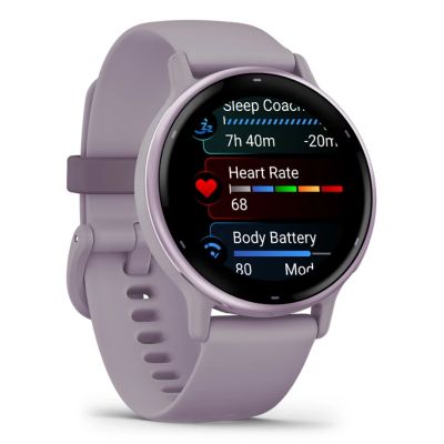 11. Garmin Vivoactive 5 42mm Purple Watch