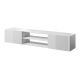 TV cabinet SLIDE 200K 200x40xH37 all in white gloss