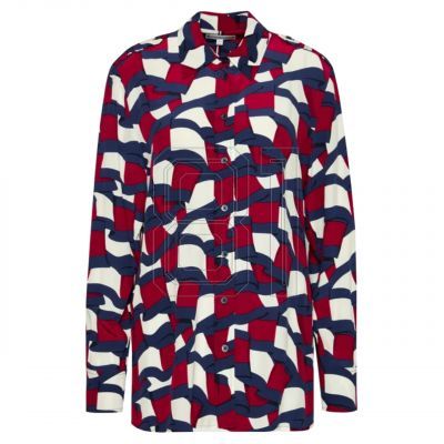 9. Tommy Hilfiger Viscose W WW0WW31447 shirt