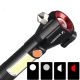 5. Wozinsky WLR-31 5W 500lm CREE 3-in-1 Multifunction Flashlight with Glass Breaker and Seat Belt Cutter - Black