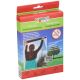 5. MOSQUITO NET WINDOW 130X150 BLACK POLYESTER + VELCRO TAPE