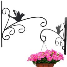 KINZO METAL PLANT HANGER BLACK 28X25CM