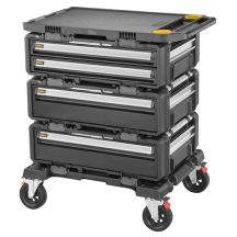 DeWALT DWST60510-1 Tool Box Metal, Plastic Black, Stainless Steel, Yellow