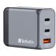 Verbatim GaN GNC-65 2xUSB-C Universal Mains Charger