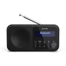 Sharp DR-P420 Portable Radio Black