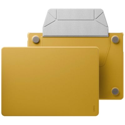 3. UNIQ Lyden Versa Case for MacBook Air 13" 2022 / 2024 / 2025 / 2026 - Yellow