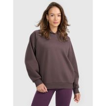 Women's sweatshirt with hood, open, 4F 4FRAW25TSWSF2775-82S