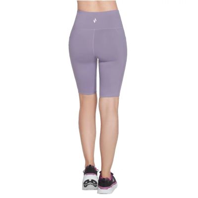 2. Skechers Go Walk High Waisted Bike Short W3SH53-GYPR Purple S