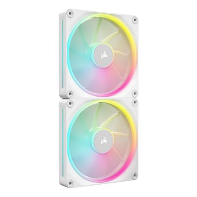 Corsair CO-9051032-WW computer cooling system Computer case Fan 14 cm White 2 pcs.
