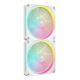 Corsair CO-9051032-WW computer cooling system Computer case Fan 14 cm White 2 pcs.