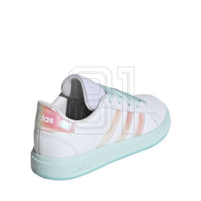 3. Adidas Grand Court Lifestyle Lace Tennis Jr JR6097 shoes