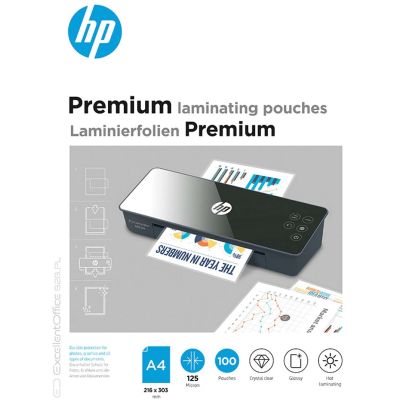 HP PREMIUM A4 laminating foil 125 mic, 100 pcs.