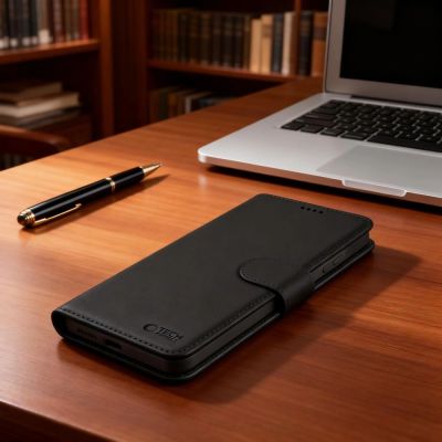10. Tech-Protect Wallet MagSafe Case for Samsung Galaxy S26 - Matte Black
