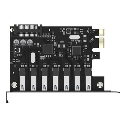 3. 7-Port USB 3.0 PCI-E Expansion Card for Desktop Chassis