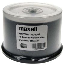 MAXELL CD-R 700MB 50 pcs. 52x80 min, spindle, printable disc
