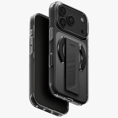 Uniq Heldro Air Magclick Charging Case for iPhone 18 Pro / 17 Pro - Black