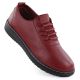 Women's comfortable burgundy shoes UNISOFT 5933