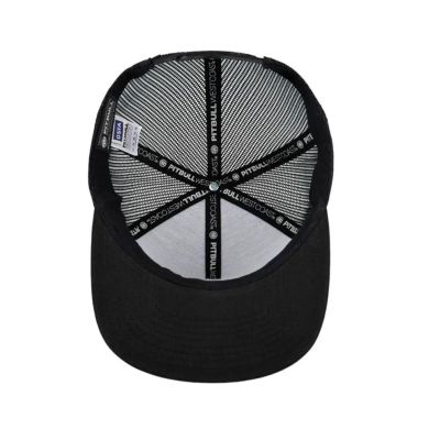 3. PitBull Mesh Dogs Flat Snapback Trucker Cap - 629011918900
