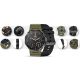 12. Gravity GT21-7 Smartwatch + Black Silicone Strap