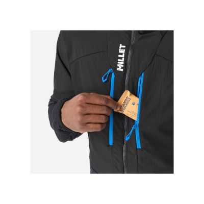 5. MILLET Parmelan Hybrid Hoodie Men's Jacket M Black