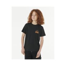 RIP CURL GRATEFUL SHRED TEE - BOY black