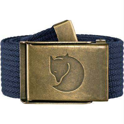 Women&#39;s/men&#39;s belt Fjällräven Canvas Brass Belt 4 cm F77297-555