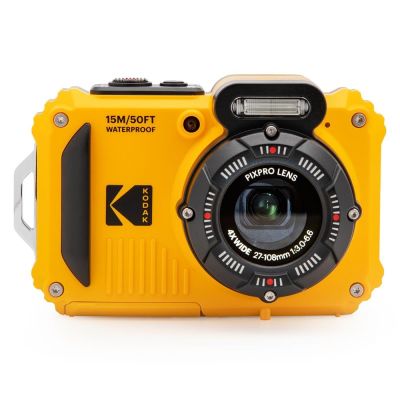 Kodak Pixpro WPZ2 Digitalkamera, wasserdicht bis 15m, sto?fest, gelb