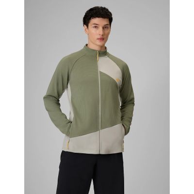 Men's regular trekking sweatshirt without hood 4F 4FRSS26TFSWM0984-44S