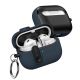3. Tech-Protect Slim Hook Case for Samsung Galaxy Buds 3 / 3 FE / 3 Pro - Navy Blue