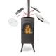 23. BonFeu BonCarré garden fireplace rusty 3503R