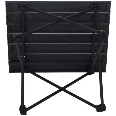 7. FOLDABLE TOURIST SET 3IN1 TABLE AND 2 CHAIRS BLACK ENERO CAMP