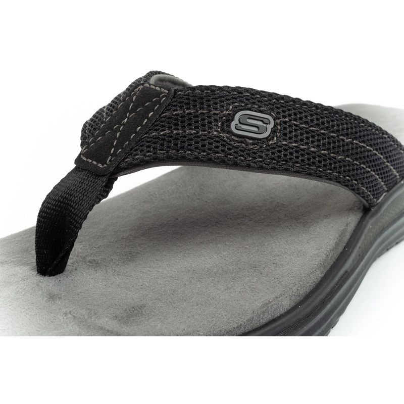 27. Skechers Proven Flip-Flops M 204577 BLK