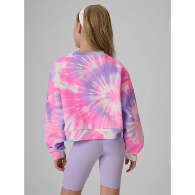 2. Girls' loose sweatshirt without hood 4F 4FJRSS26TSWSF2935-90A