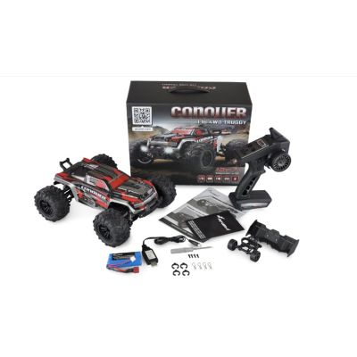 3. Amewi RC Car Conquer Truggy Li-Ion 1300mAh Red 14+