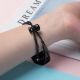 3. Metal bracelet for Xiaomi Mi Band 3 / 4 / 5 / 6 band strap - black