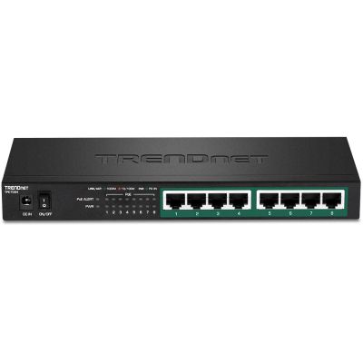 2. TRENDnet Switch 8-Port Gigabit PoE+ (120W)