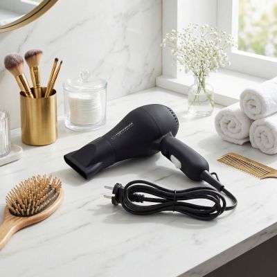 9. ESPERANZA HAIR DRYER AURORA 750W BLACK EBH003K