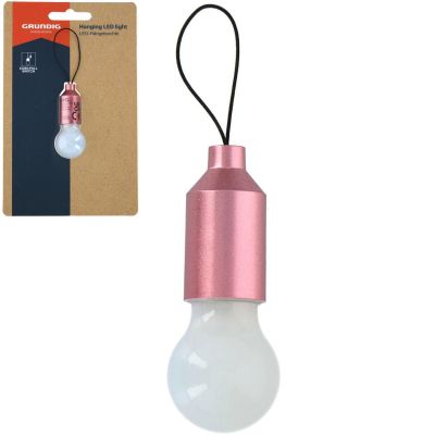 10. GRUNDIG LED TOURIST LAMP - PINK