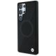 2. BMW Leather Half Textured MagSafe Case for Samsung Galaxy S25 Ultra - Black