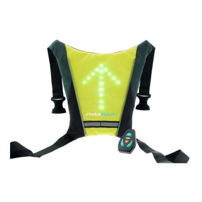 3. Skateflash Reflective vest Black, Green Nylon One size Cycling Vest