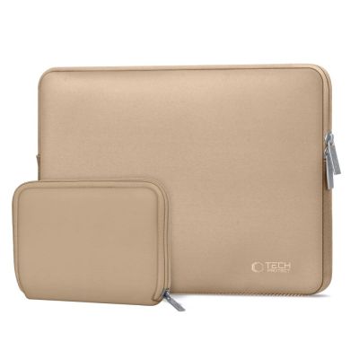 2. Tech-Protect Neoslim 15-16" Laptop Bag - Beige