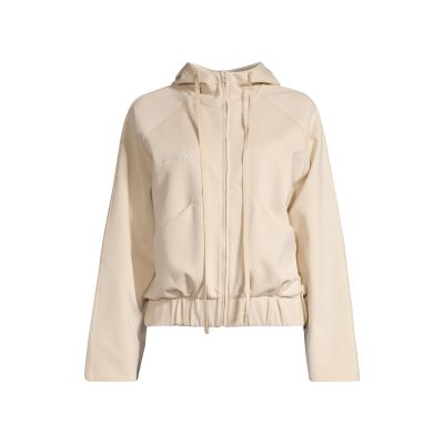 3. CASALL Aria Zip Hoodie Jacket, beige