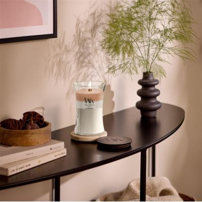 2. Large CAFÉ MACCHIATO WOODWICK Candle