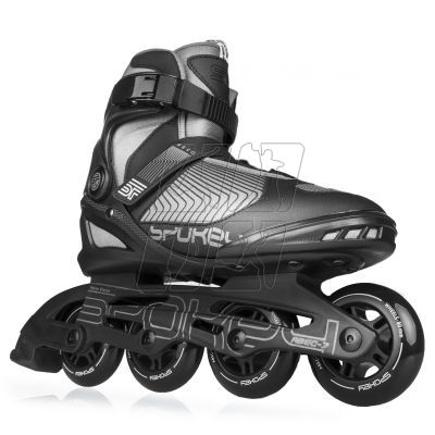 4. Spokey Revo BK/GR SPK-929432 roller skates, year 38 