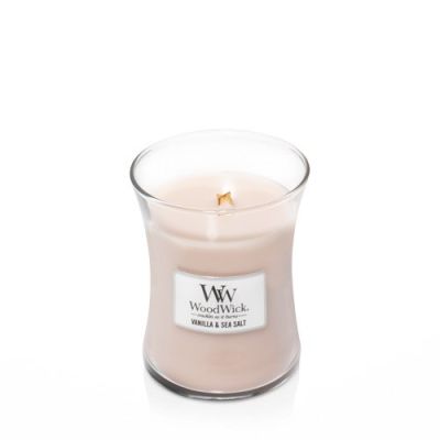 Medium Candle VANILLA & SEA SALT WOODWICK