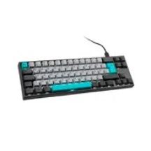 Ducky Miya Pro Moonlight TKL Gaming Keyboard for PC/Mac, MX-Red, White LED - Dark Gray