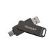 4. Patriot Rage R550 128GB Dual USB A+C, Alu, 100MBs
