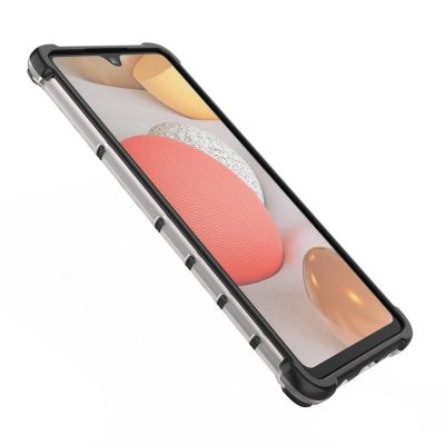 11. Honeycomb Case armor cover with TPU Bumper for Samsung Galaxy A42 5G red